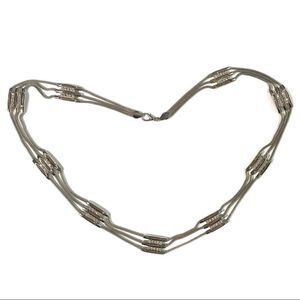 Y2K Early 2000s Rhinestone Bling Bling Mesh Chain Belt Women’s XL 38in Waist